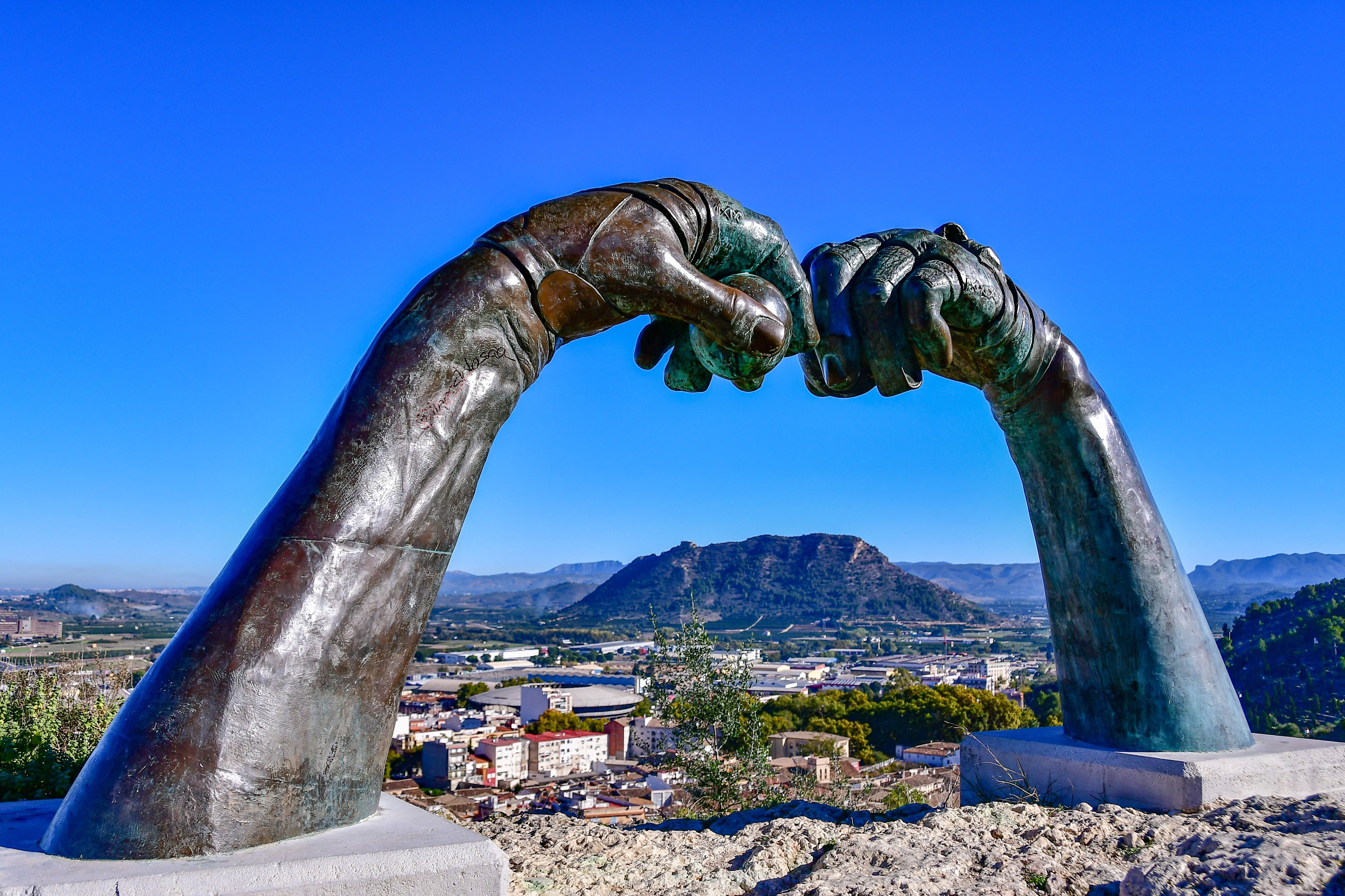 Monument of Hands · Free Stock Photo
