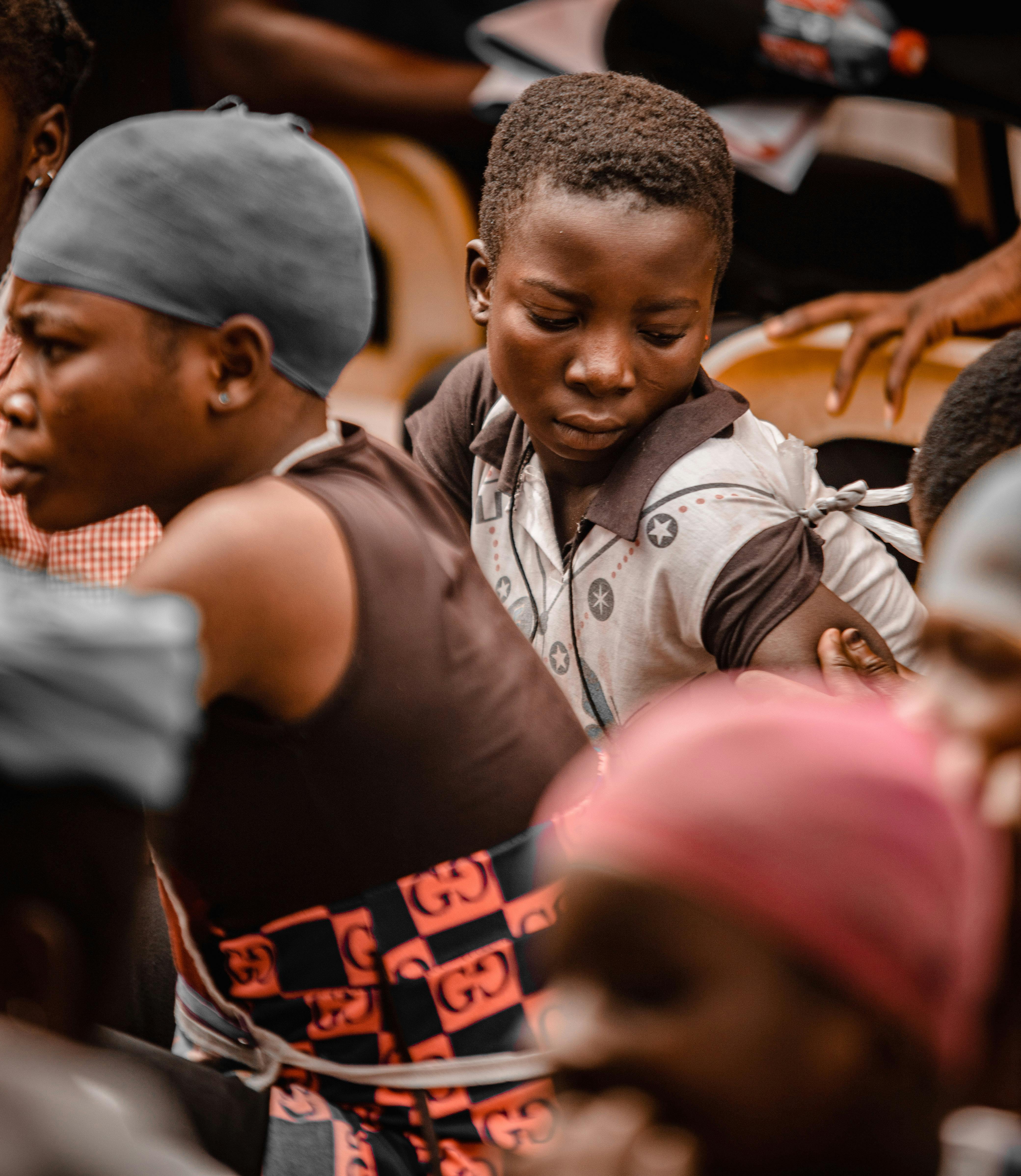 子供たちの自然な表情