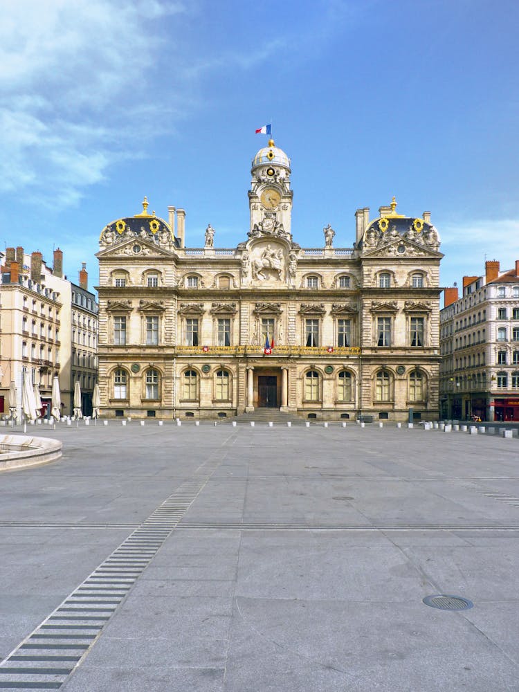 The Hotel De Ville In Lyon