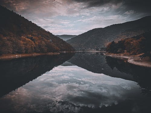 doğa, göl, görünüm içeren Ücretsiz stok fotoğraf