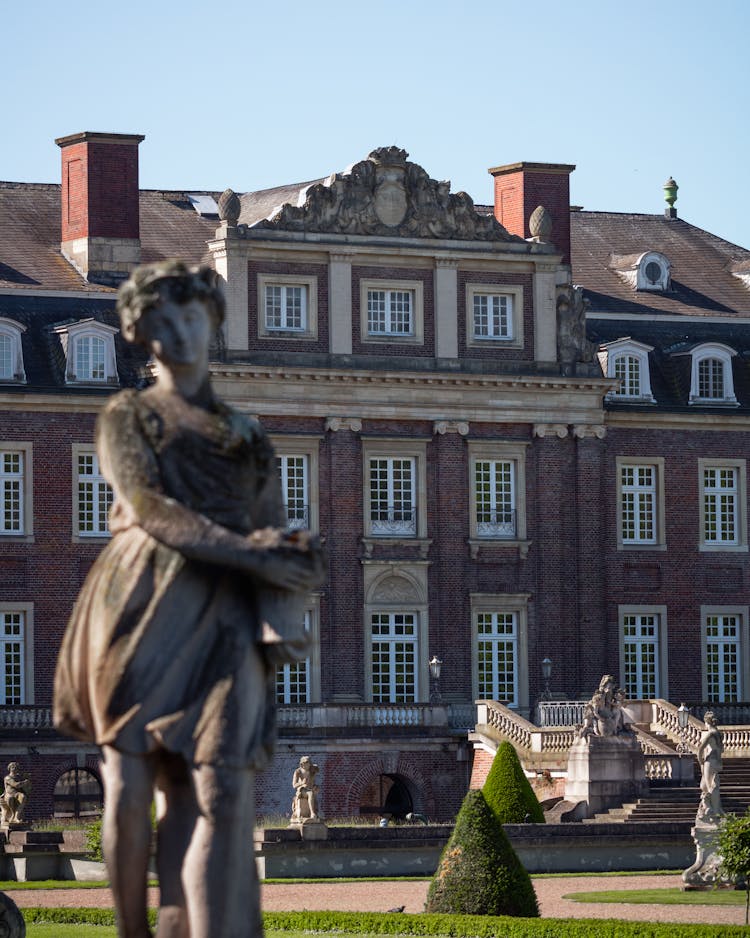 Statues Outside Nordkirchen Castle