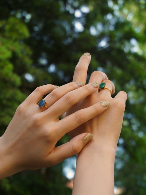 Person Wearing Rings