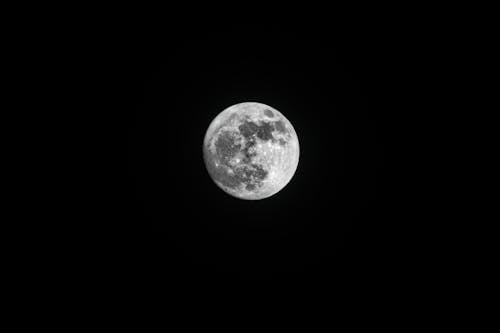 Δωρεάν στοκ φωτογραφιών με νυχτερινός ουρανός, Πανσέληνος, σεληνιακός