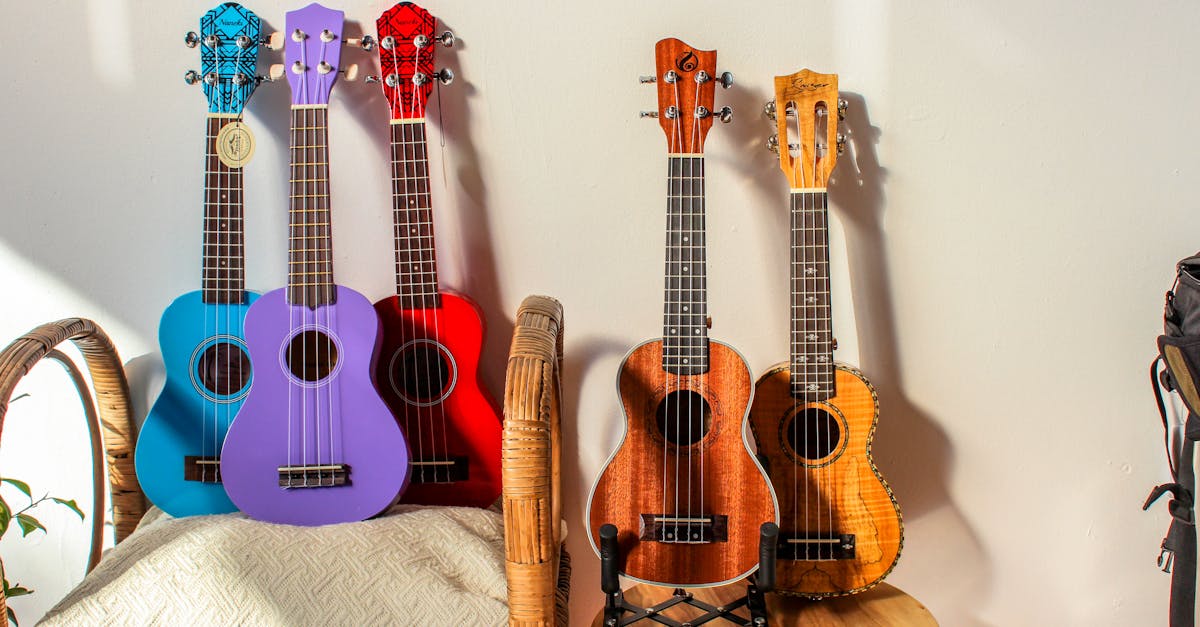 A Stringed Instruments Near the White Wall · Free Stock Photo