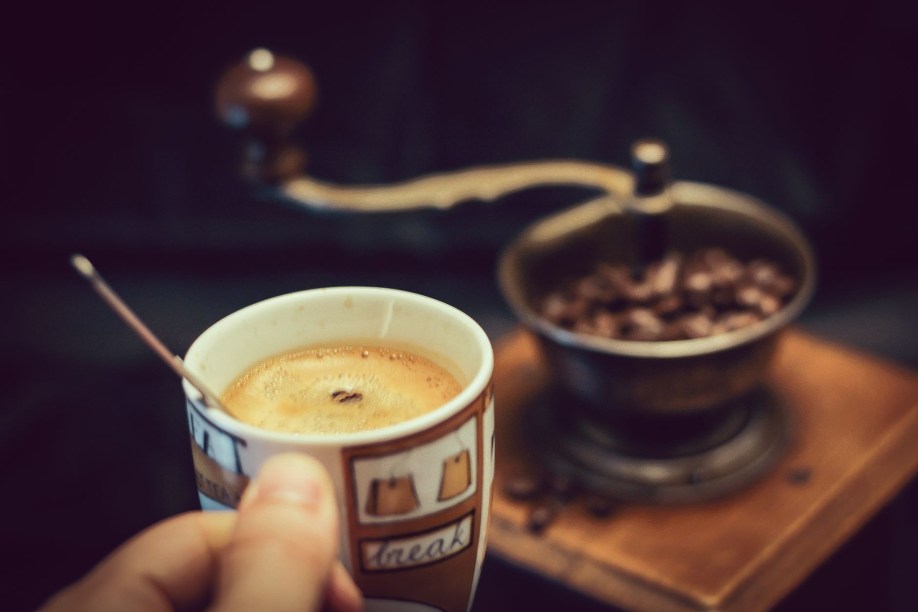 Der morgendliche Kaffee