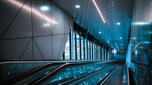 Modern Escalator Tunnel 