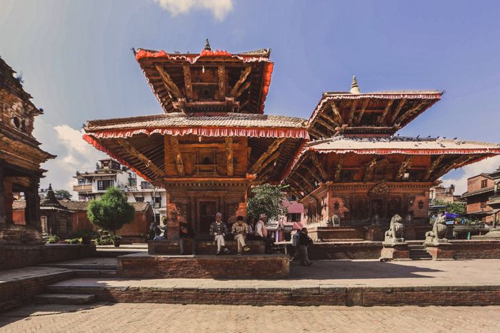 Kathmandu Durbar Square temple architecture - Nepal