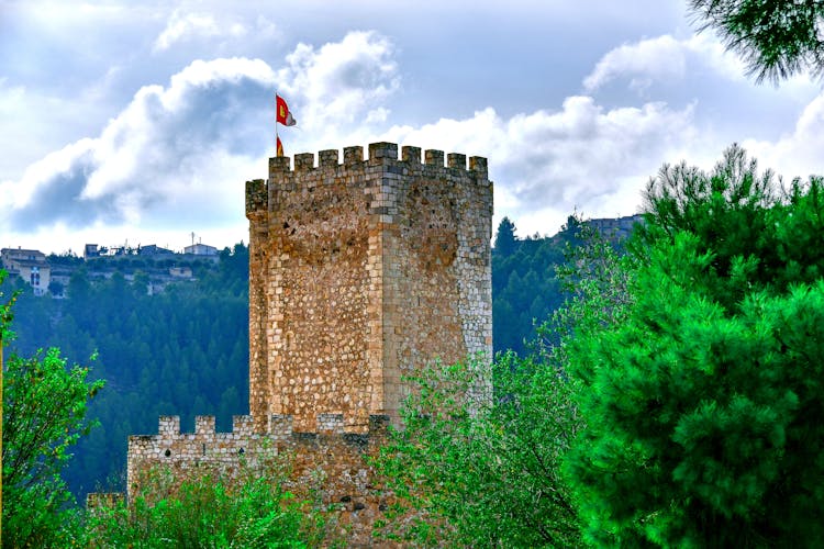 Castle Of Alcalá Del Júcar, Spain