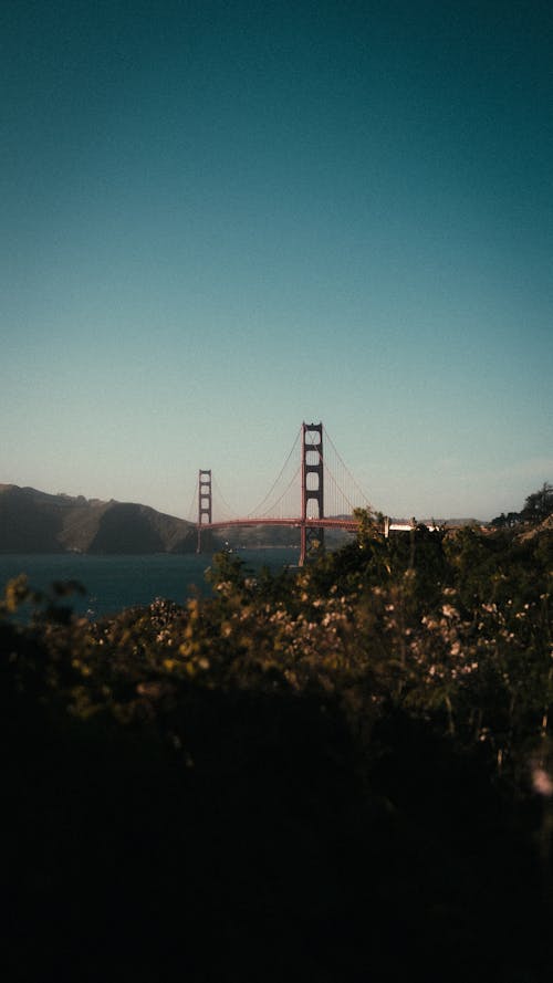 Golden Gate Bridge over the River