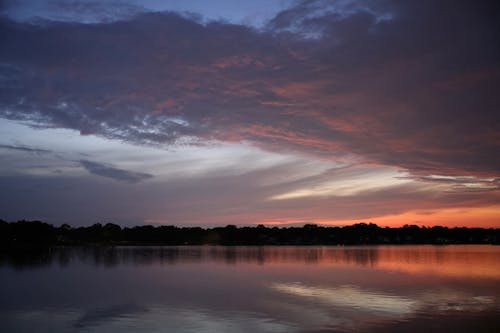 Calm Lake during Sunset