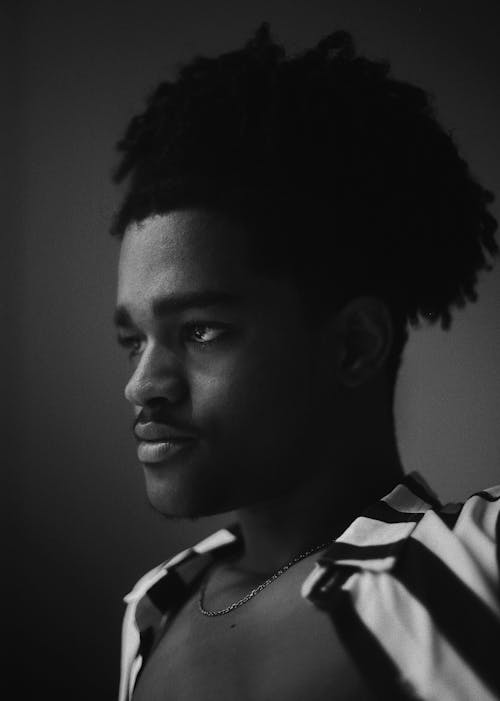 Δωρεάν στοκ φωτογραφιών με ασπρόμαυρο, αφροαμερικανός x, γένια Φωτογραφία από στοκ φωτογραφιών
