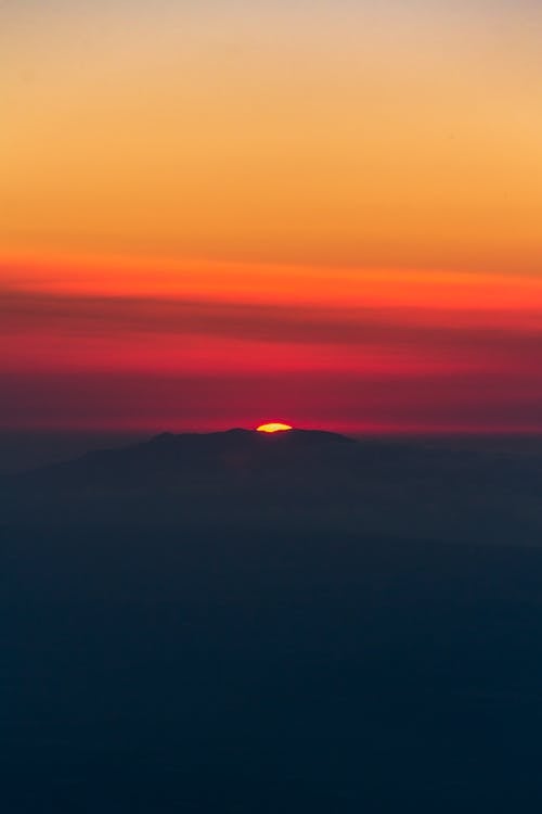 Fotobanka s bezplatnými fotkami na tému horizont, šero, slnko