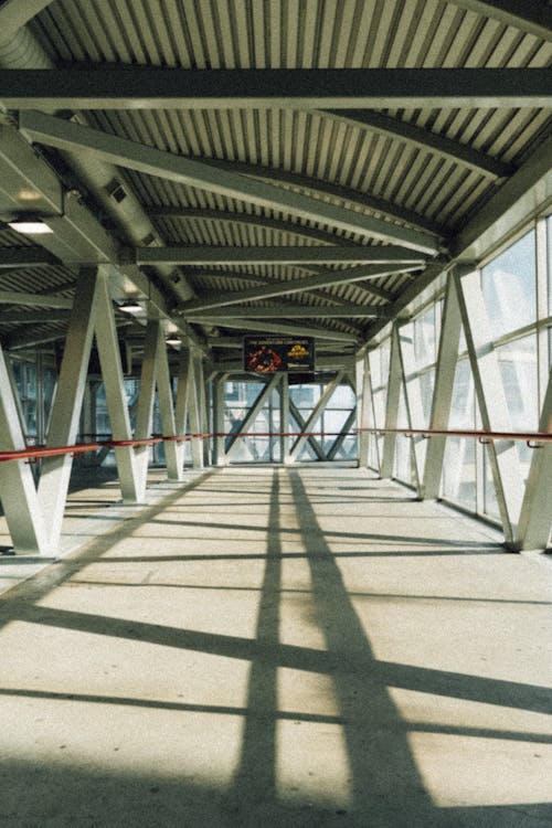 Steel Structure of a Ceiling and Railing