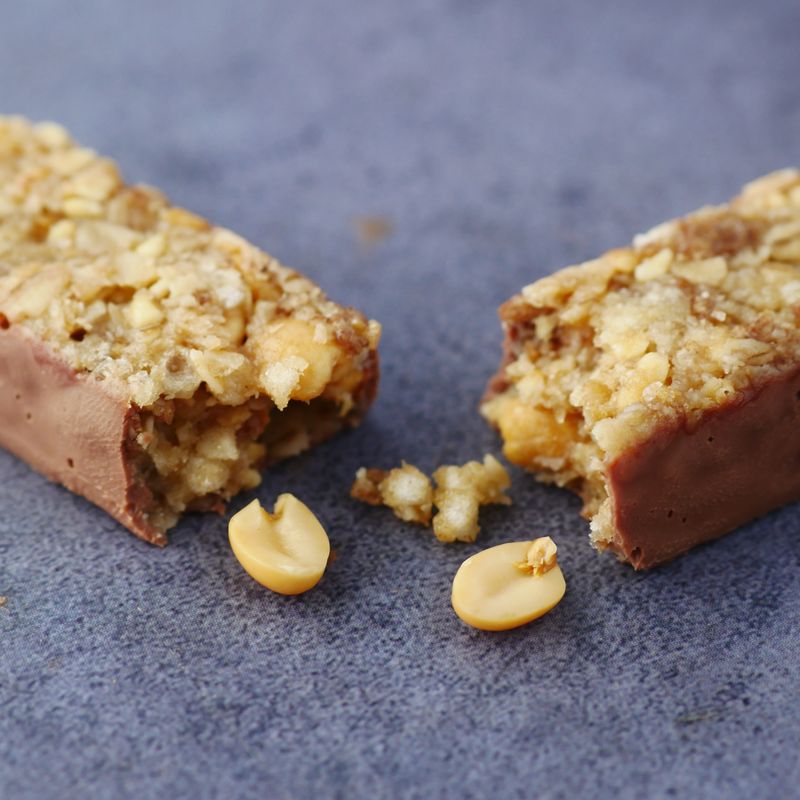 Chewy Peanut Butter Granola Bars