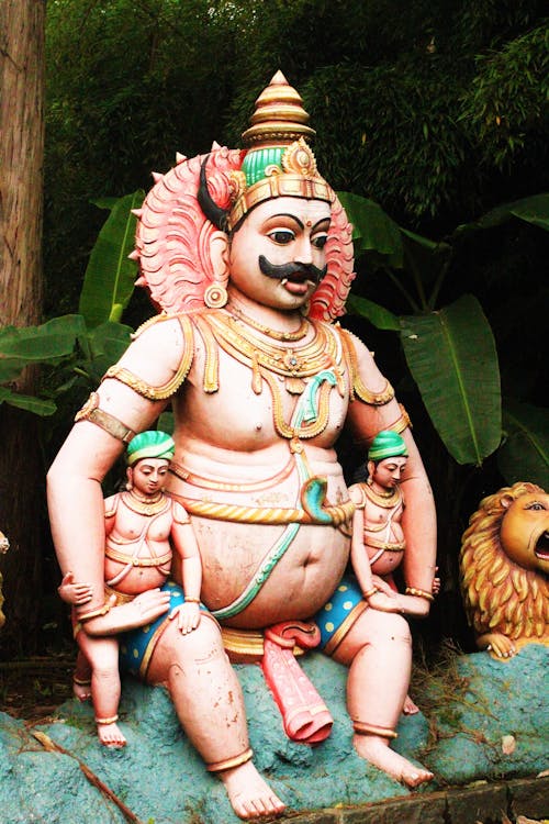 Sculpture of Hindu God