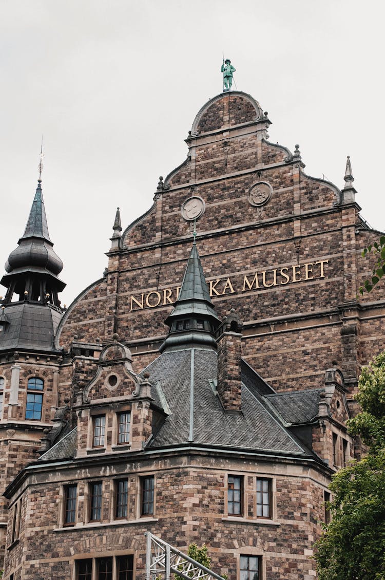 The Nordic Museum In Stockholm, Sweden 