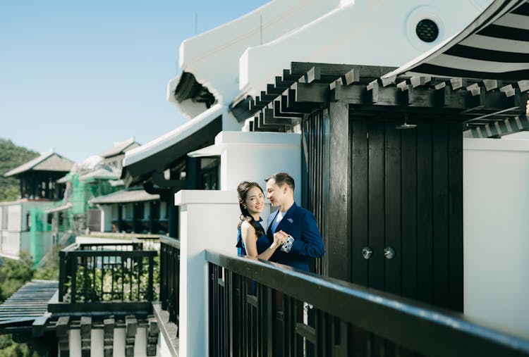 Photo Of Couple At The Balcony