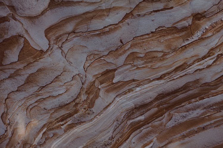 Close-up Of A Rock Surface 