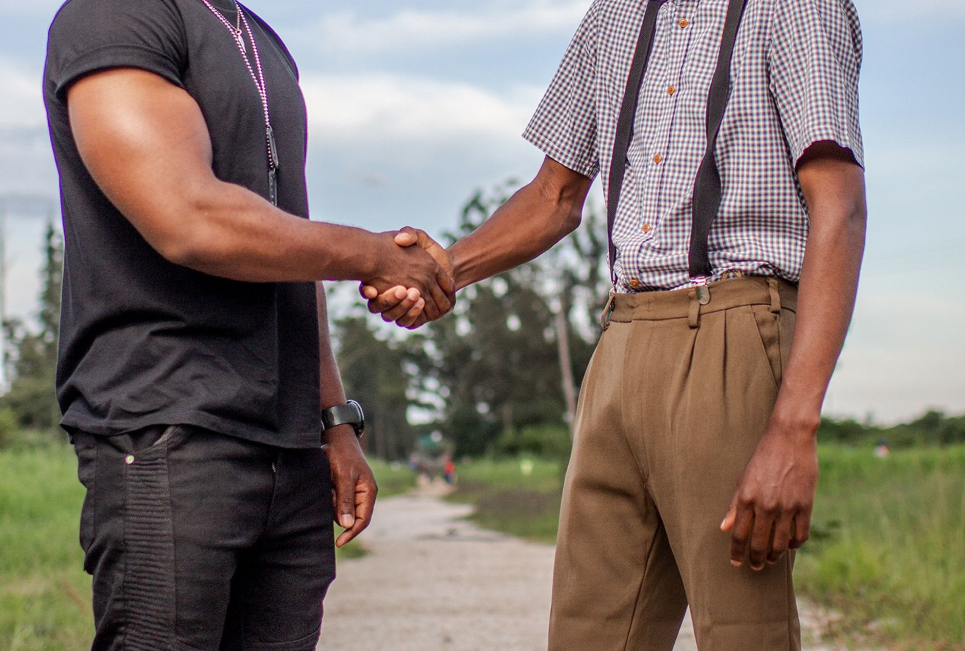 Accord professionnel handshake