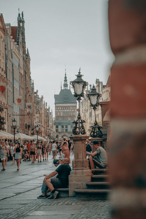 People Walking on Street of The Royal Way