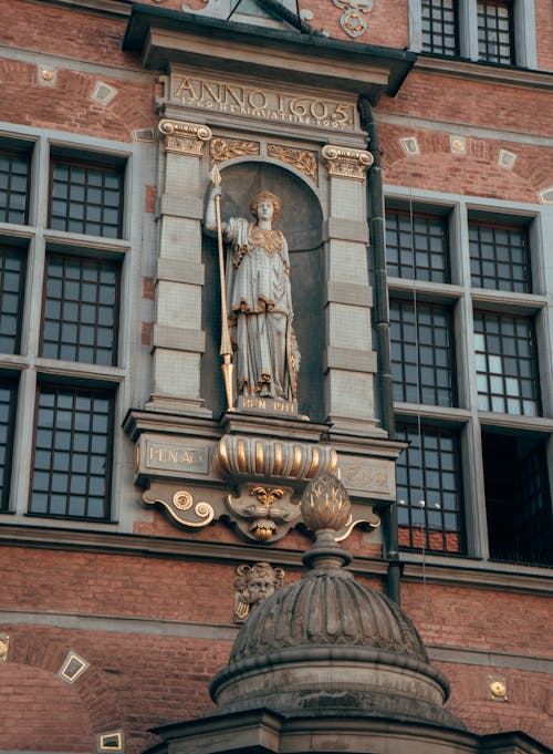 Baroque Sculpture on Wall