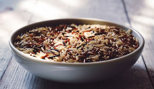 Free Bowl of Rice Stock Photo