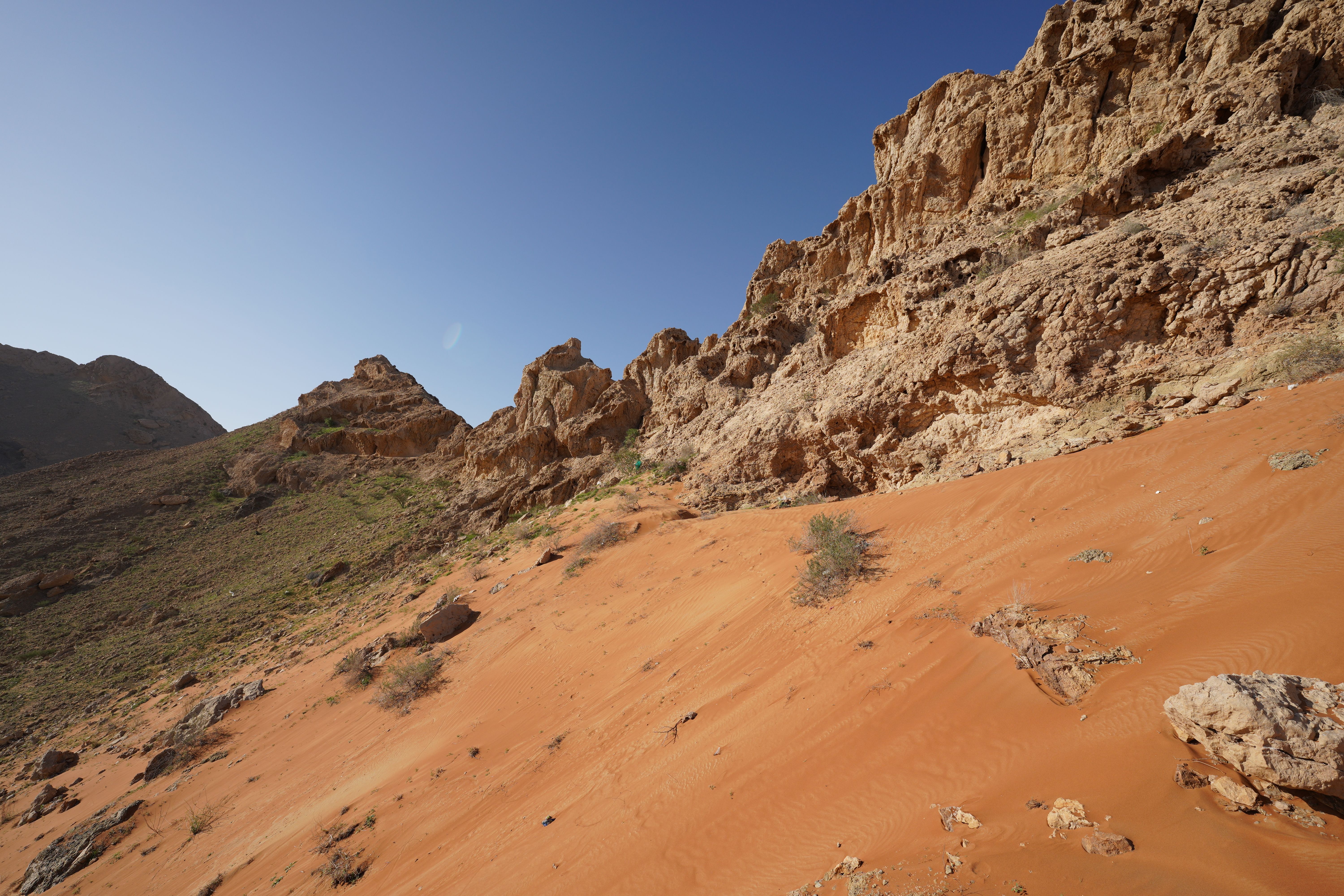 Brown Rocky Mountain Under the Blue Sky · Free Stock Photo