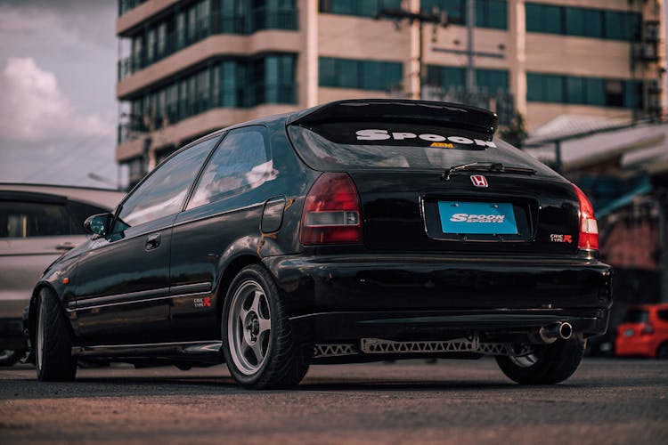 Black Car On The Road