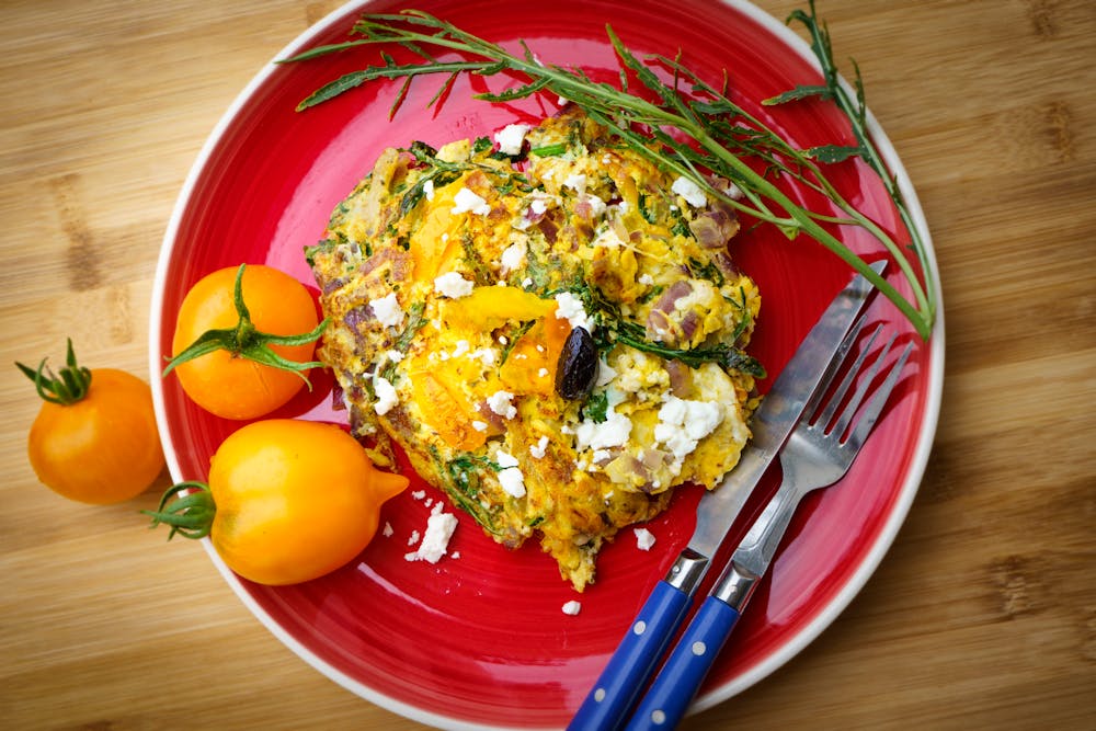Duck Egg Frittata Duck Egg Frittata