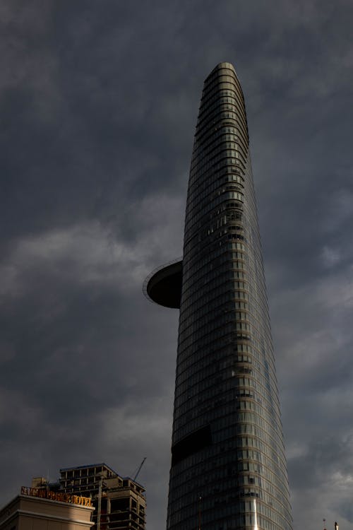 High Rise Building Under Gray Clouds