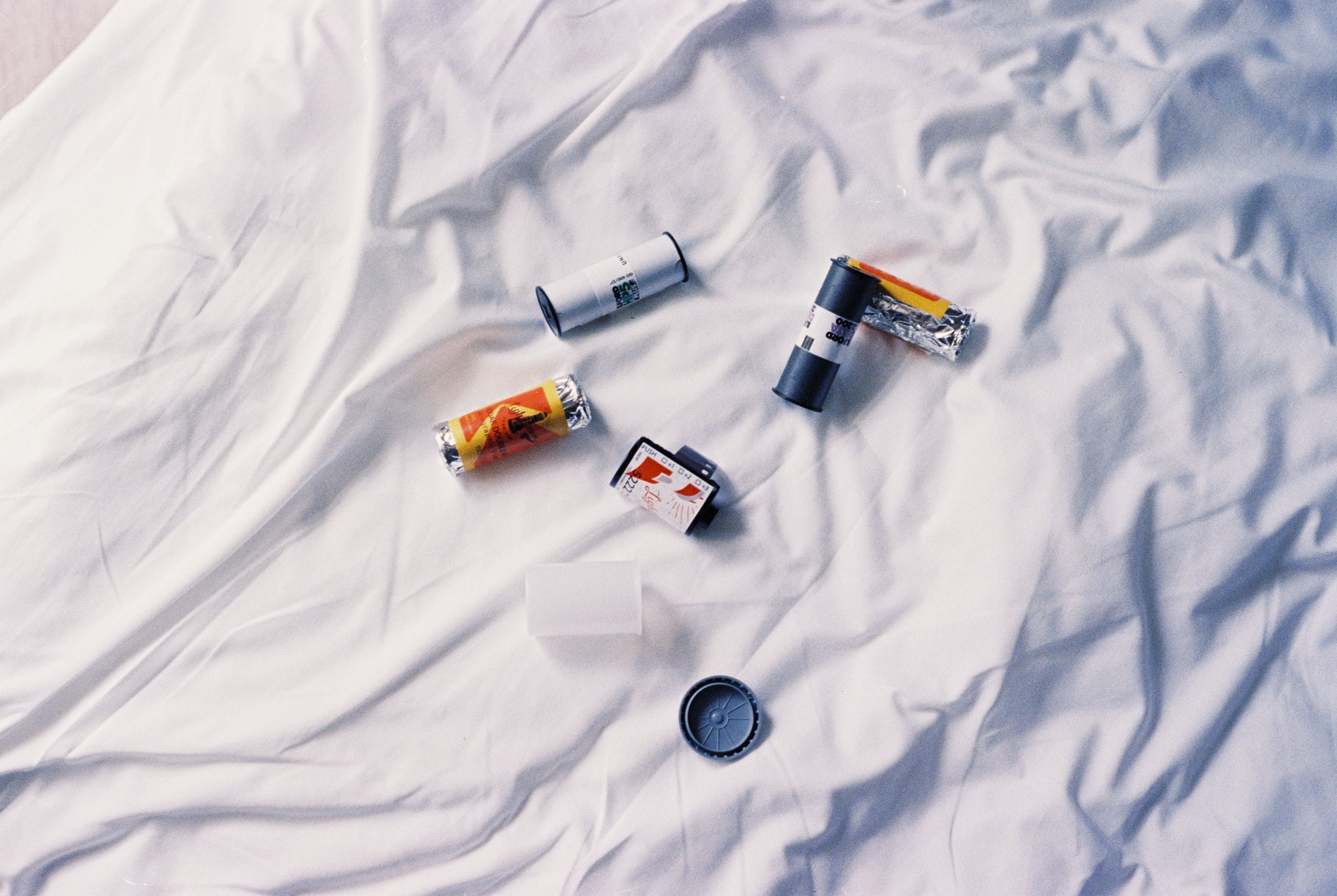 Undeveloped Film Rolls · Free Stock Photo
