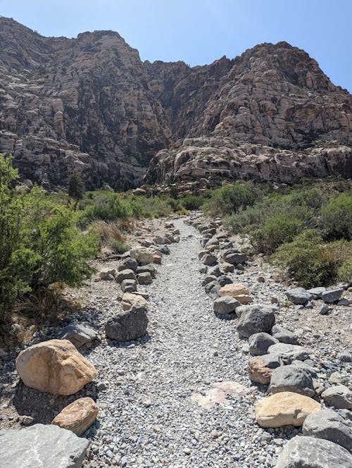 Gray Rocks on Dirt Road near Rocky Mountain