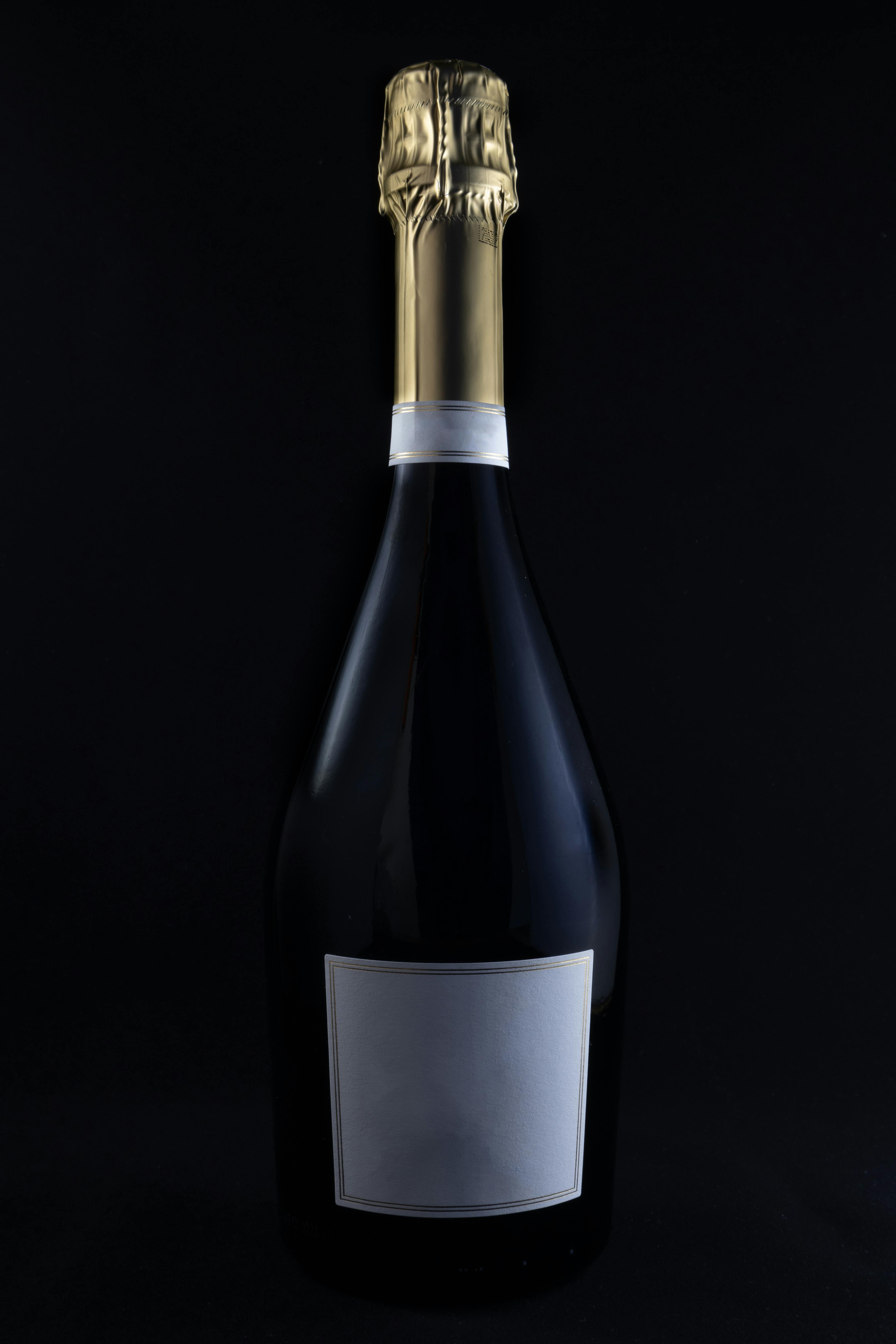 Close Up Shot of a Champagne Bottle · Free Stock Photo