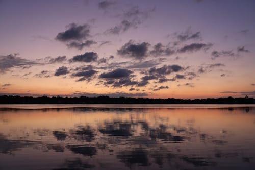 Lake View During Sunrise