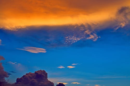 Free Sky at dusk Stock Photo