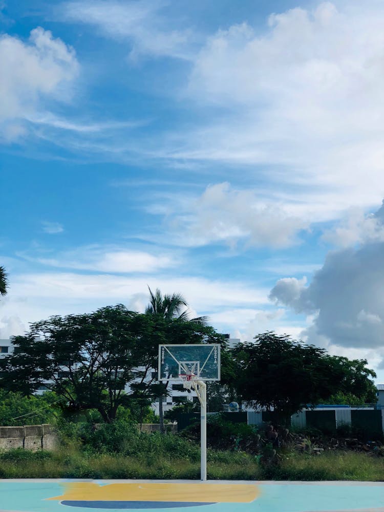 Outdoor Basketball Court 