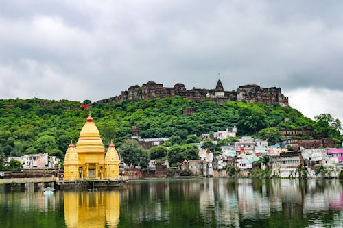 Foto profissional grátis de Índia, jal mandir, lago