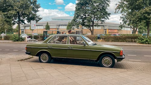 Free stock photo of car, city, old car