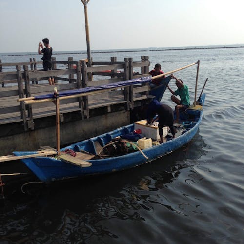 Fotos de stock gratuitas de barco de pesca, Indonesia, pescando