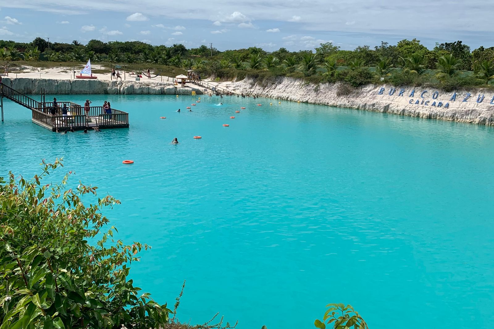 Vista de Buraco Azul