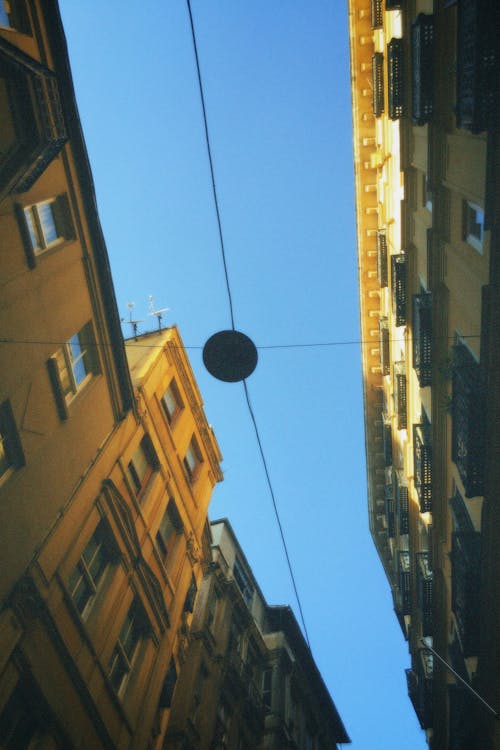 Low-Angle Shot of Concrete Buildings