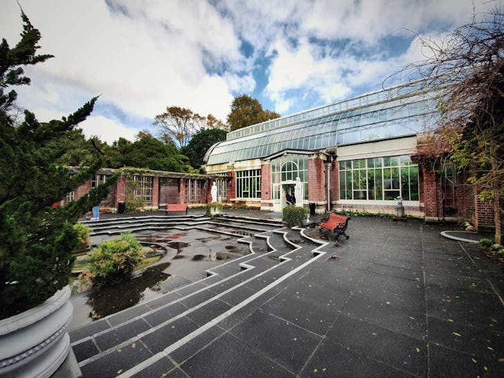 Greenhouse in Domain Wintergardens, Auckland, New Zealand