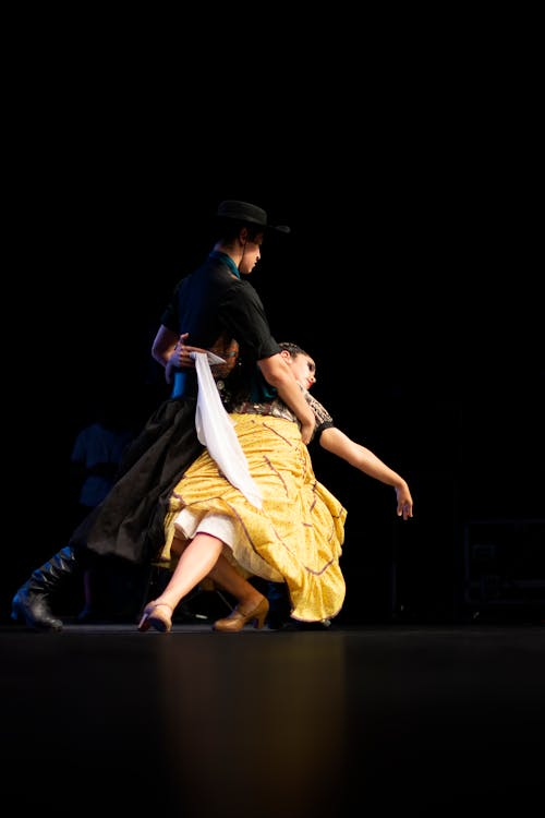 Free Dancers on Stage Stock Photo