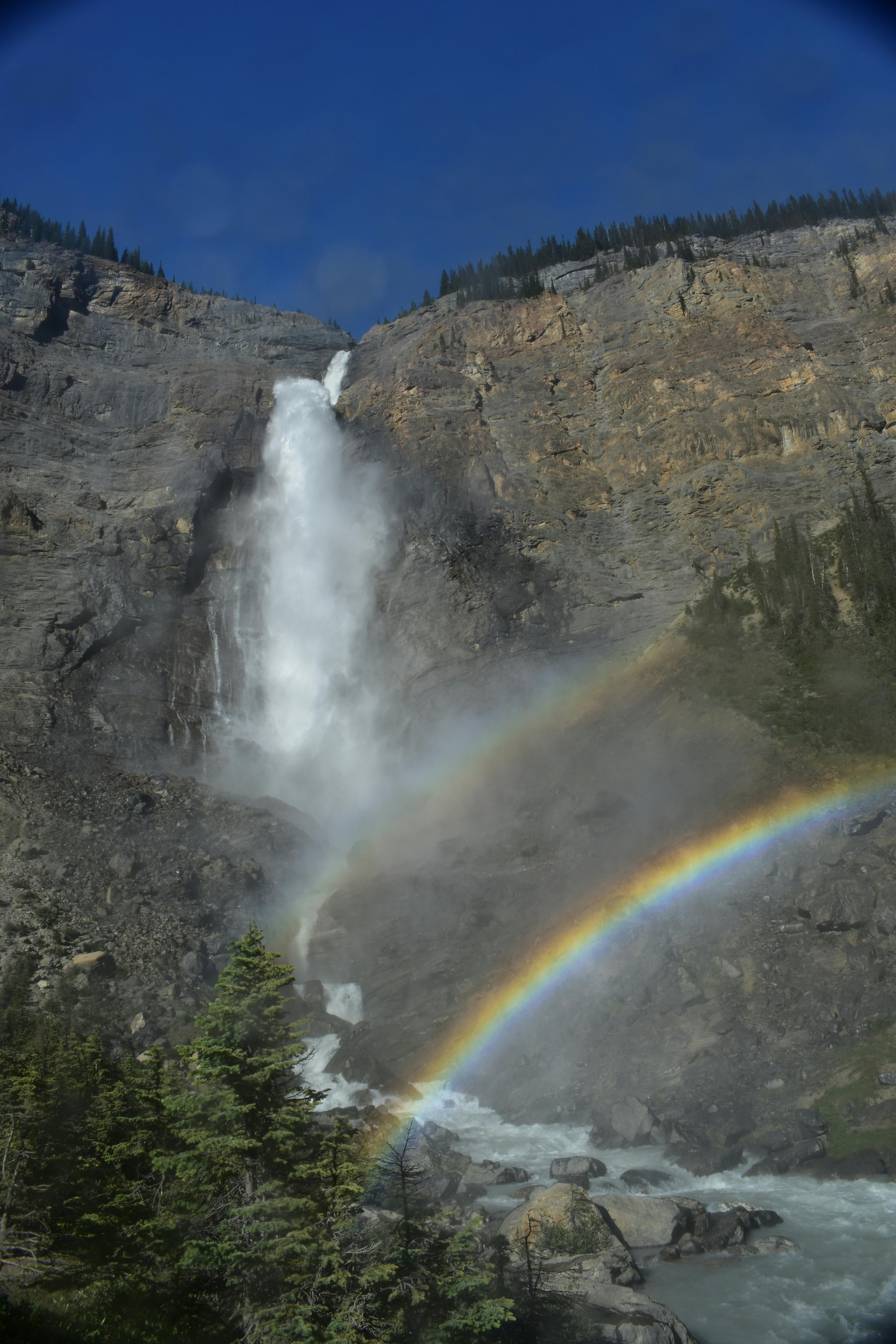 Free stock photo of double rainbow, mountains, rainbow