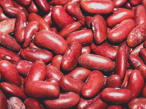 Red Beans In Bag On White Background Stock Photo, Picture and Royalty Free  Image. Image 13055833.