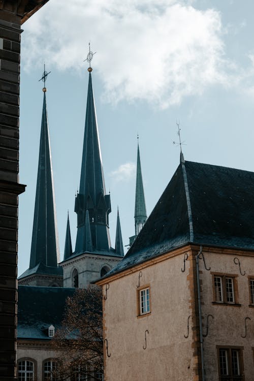 Gratis stockfoto met binnenstad, districten in de binnenstad, gevel