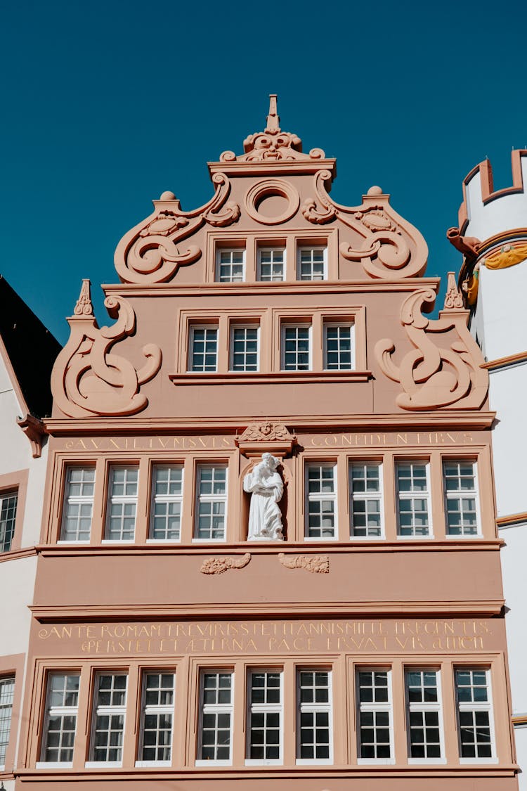 Rotes Haus, Red House In Trier, Germany 