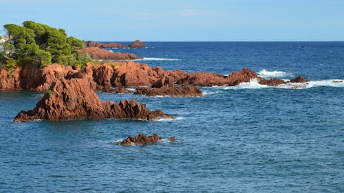 岩石, 島, 景觀 的 免費圖庫相片