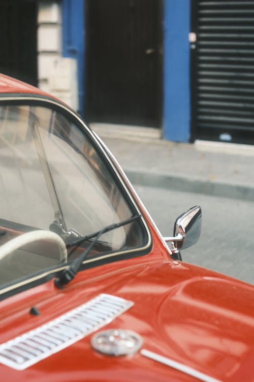 Red Vintage Car