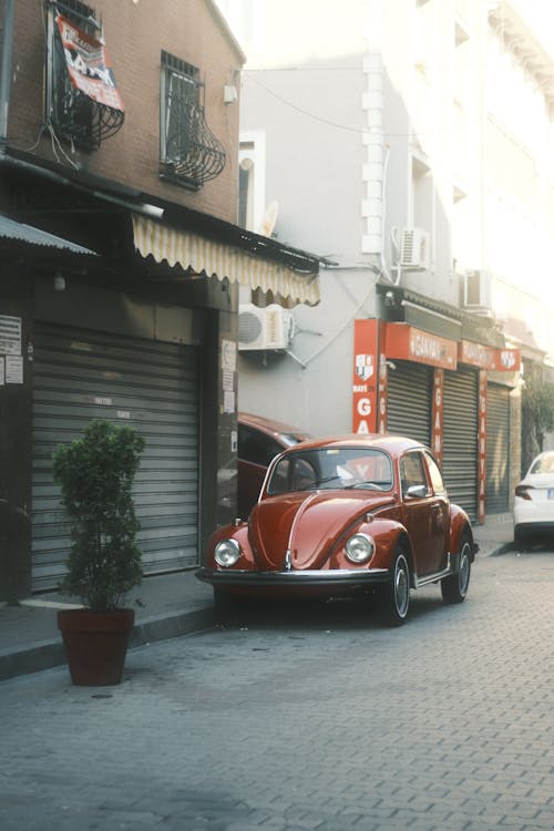 Fotobanka s bezplatnými fotkami na tému automobilový priemysel, chodník, classic-car